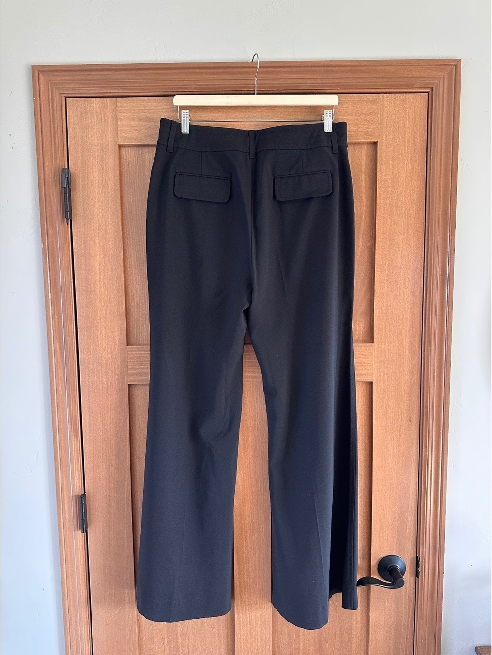 Zimmermann Wool Blend Woven Wide-Leg Pants Trousers in Black Women’s sz 4 Large - Picture 5 of 15